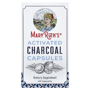 MaryRuth's, Капсулы с активированным углем, 40 капсул (475 мг на капсулу)