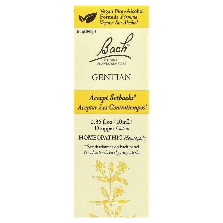 Bach, Original Flower Remedies, горечавка, 10 мл (0,35 жидк. унции) (Товар снят с продажи) 