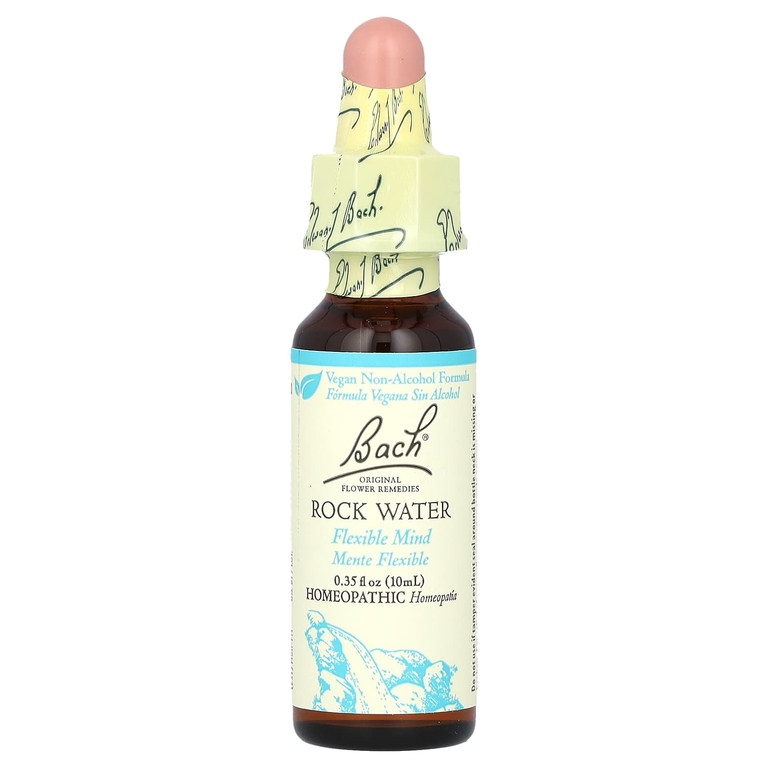 Bach, Original Flower Remedies, каменная вода, 10 мл (0,35 жидк. унции)