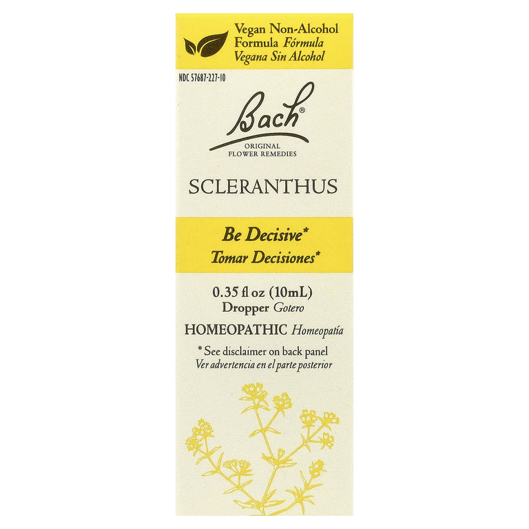 Bach, Original Flower Remedies, склерантус, 10 мл (0,35 жидк. унции)