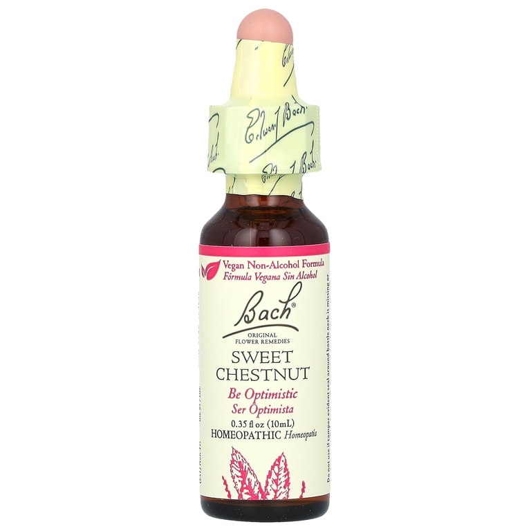 Bach, Original Flower Remedies, сладкий каштан, 10 мл (0,35 жидк. унции)