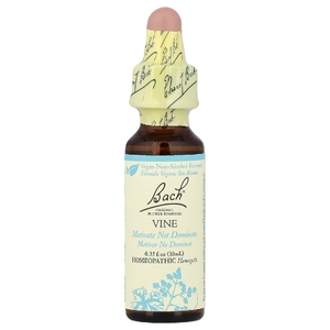 Bach, Original Flower Remedies, лоза, 10 мл (0,35 жидк. унции)