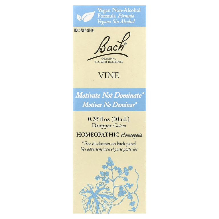 Bach, Original Flower Remedies, лоза, 10 мл (0,35 жидк. унции)