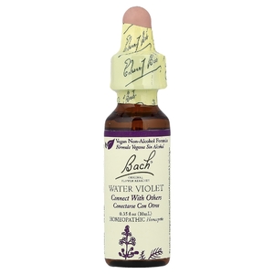 Bach, Original Flower Remedies, вода из фиалки, 10 мл (0,35 жидк. унции)