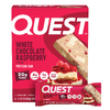 Quest Nutrition, протеиновый батончик, белый шоколад и малина, 4 шт. по 60 г (2,12 унции)