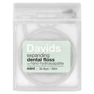 Davids, расширяющая зубная нить, мятный, 30 м (32,8 ярда)