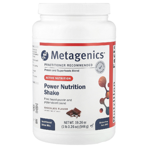 Metagenics, Power Nutrition, коктейль с шоколадом, 546 г (1 фунт)