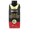 Optimum Nutrition, протеиновый коктейль Gold Standard, со вкусом ванили, 4 упаковки по 325 мл (11 жидк. унций)