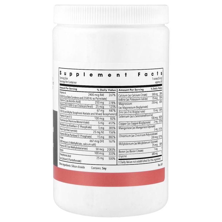 Metabolic Maintenance, основа витаминов и минералов в порошке, 340 г