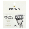 Cremo, сменные кассеты для бритвы, 4 шт.