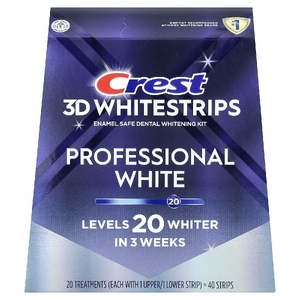 Crest, 3D Whitestrips™, набор для безопасного отбеливания зубов, 40 полосок