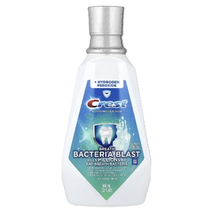 Crest, Breath Bacteria Blast, ледяная прохладная мята, 946 мл (32 жидк. унции)