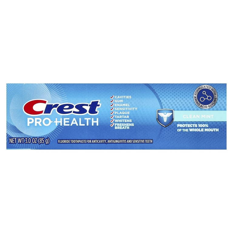 Crest, Pro-Health, зубная паста с фторидом, чистая мята, 85 г (3 унции) (Товар снят с продажи) 