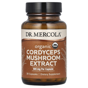 Dr. Mercola, органический экстракт грибов кордицепс, 30 капсул