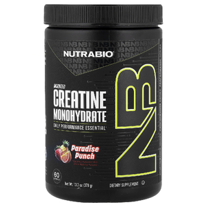 NutraBio, микронизированный моногидрат креатина, Paradise Punch, 378 г (13,3 унции)