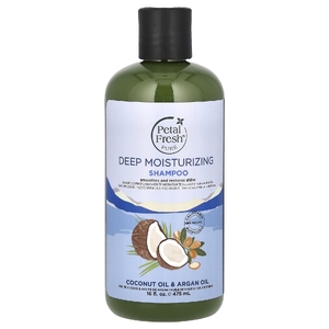 Petal Fresh, чистый, глубоко увлажняющий шампунь, с кокосовым и аргановым маслом, 475 мл (16 жидк. унций)