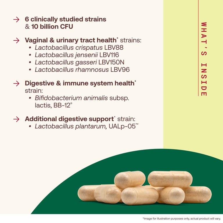Jarrow Formulas, Vegan Fem Dophilus, улучшенный продукт, 10 млрд КОЕ (250 мг), 30 растительных капсул