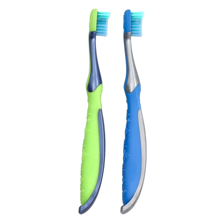 Oral-B, зубные щетки, «Звездные войны», «Мандалорец», очень мягкие, для детей от 3 лет, 2 шт.