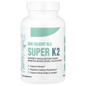 Divine Health, Дон Кольбер, доктор медицины Super K2, 120 капсул (200 мкг в капсуле)