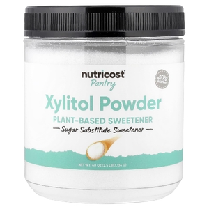 Nutricost, Pantry, ксилитол в порошке, подсластитель на растительной основе, 1134 г (2,5 фунта)