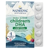Nordic Naturals, ДГК для детей от 3 лет, без сахара, маракуйя и лимон, 250 мг, 30 жевательных таблеток