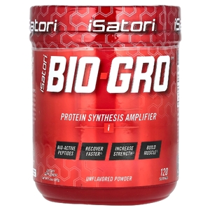 Isatori, Bio-Gro, усилитель синтеза протеина, без добавок, 180 г (6,35 унции)