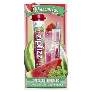 Zipfizz, смесь для энергетического напитка, со вкусом арбуза, 20 тюбиков по 11 г (0,39 унции)