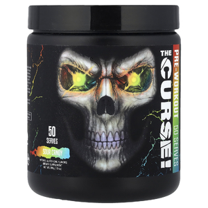 JNX Sports, The Curse!®, предтренировочный комплекс, со вкусом кислой конфеты, 285 г (10 унций)
