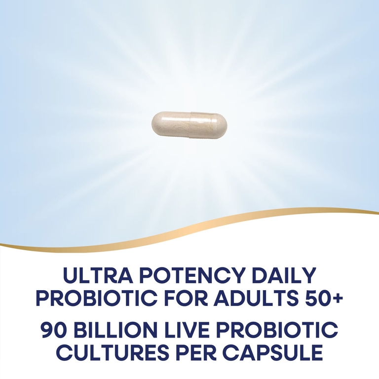 Nature's Way, пробиотик Optima®, Fortify® для людей старше 50 лет, 90 млрд КОЕ, 30 капсул с отсроченным высвобождением
