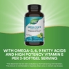 Nature's Way, Mega 3/6/9, смесь омега, со вкусом лайма, 90 мягких таблеток