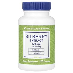 The Vitamin Shoppe, экстракт черники, 120 капсул (60 мг в 1 капсуле)