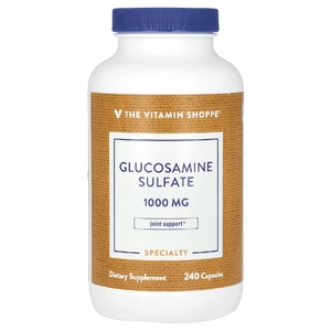 The Vitamin Shoppe, глюкозамин сульфат, 1000 мг, 240 капсул (Товар снят с продажи) 