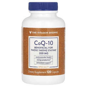 The Vitamin Shoppe, коэнзим Q10, 200 мг, 120 капсул