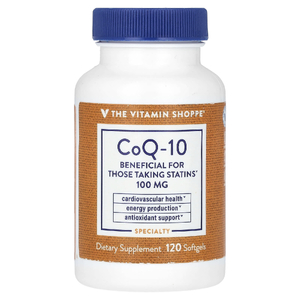 The Vitamin Shoppe, Коэнзим Q-10, 100 мг, 120 мягких таблеток