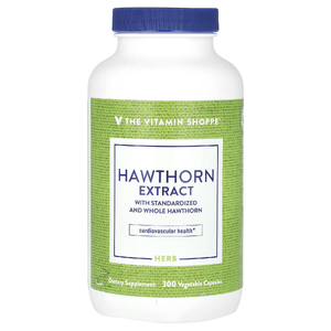 The Vitamin Shoppe, экстракт боярышника, 300 вегетарианских капсул