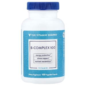 The Vitamin Shoppe, B-Complex 100, витамины группы B, 100 растительных капсул