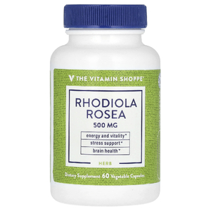 The Vitamin Shoppe, родиола розовая, 500 мг, 60 вегетарианских капсул