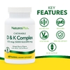 NaturesPlus, жевательный комплекс D и K, ягодное ассорти, 60 таблеток