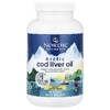 Nordic Naturals, жир из печени арктической трески, лимон, 180 желатиновых капсул