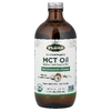 Flora, сертифицированное органическое масло MCT, без добавок, 14 г, 500 мл (17 жидк. унций)