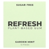 Refresh Gum, растительная жевательная резинка, садовая мята, 12 шт.