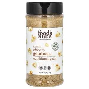 Foods Alive, пищевые дрожжи, начос, сырный вкус, 170 г (6 унций)