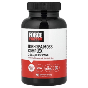 Force Factor, комплекс с ирландским морским мхом, 90 растительных капсул