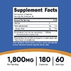 Nutricost, Экстракт корня глюкоманнана конжака, 180 капсул (600 мг в 1 капсуле)