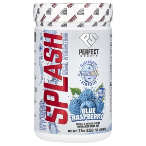 PERFECT Sports, Hydro Splash, двойное увлажнение, голубая малина, 333 г (11,7 унции) (Товар снят с продажи) 