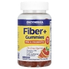 Enzymedica, Fiber+, жевательные таблетки с пребиотиками и пробиотиками, со вкусом красного апельсина, 90 жевательных таблеток