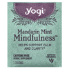 Yogi Tea, Mindfulness™, мандарин и мята, без кофеина, 16 чайных пакетиков, 32 г (1,12 унции)