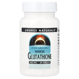 Source Naturals, восстановленный глутатион, 60 таблеток