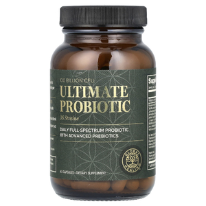 Global Healing, Ultimate Probiotic, 100 млрд КОЕ, 60 капсул (Товар снят с продажи) 