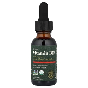 Global Healing, веганский витамин B12, без спирта, 29,6 мл (1 жидк. унция)